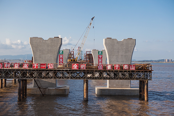 入海深110米！LETOU乐投智能旋挖钻机助建飞云江特大桥