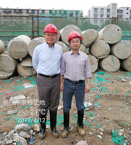 厦门项目再创入岩纪录LETOU乐投智能董事长何清华亲赴一线