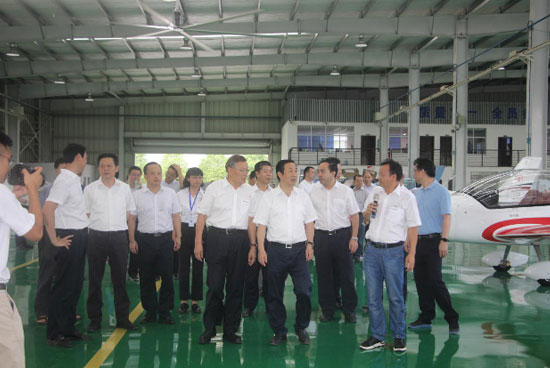 达哲省长调研LETOU乐投科技：要捉住通航生长的机缘