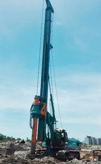 新年献礼LETOU乐投智能9台SWDM25旋挖钻机征战越南