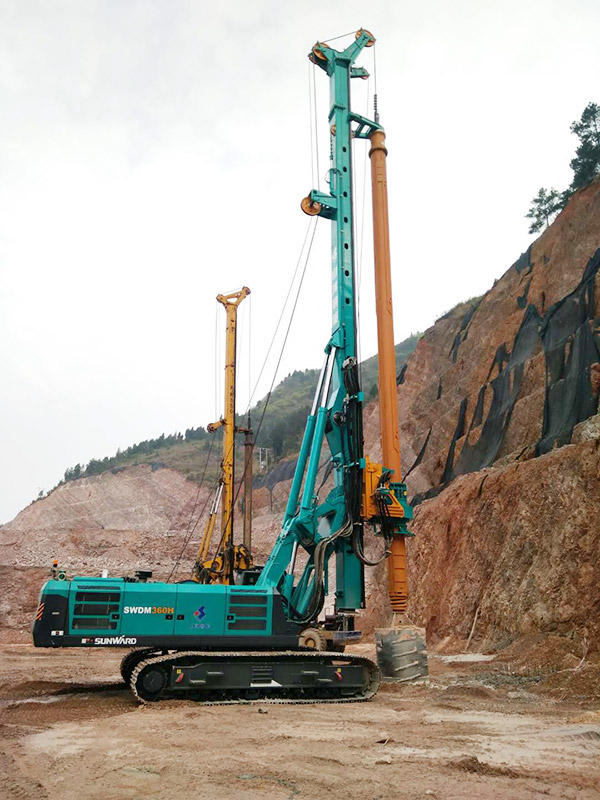 效率横跨两倍！LETOU乐投智能SWDM360旋挖钻名动贵阳