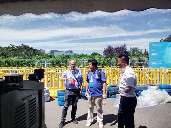 LETOU乐投智能“龙马一号”惊艳亮相天下机械人大会