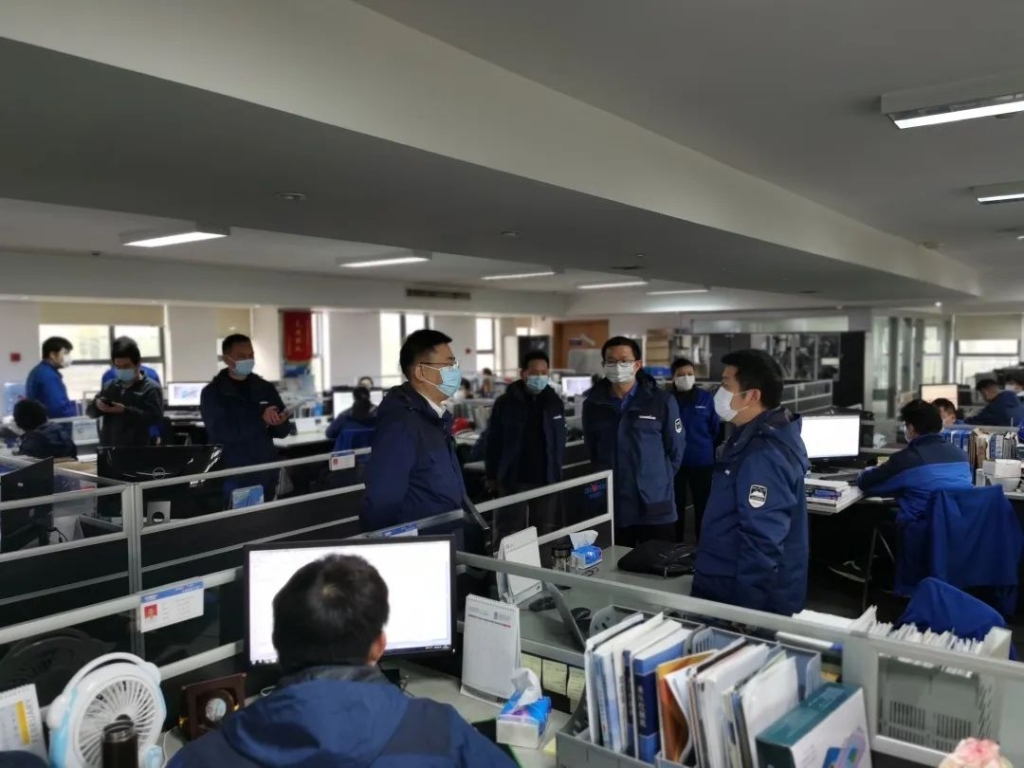 疫情未过，，，，，岂可松懈？？？？？？总司理带队检查防疫事情
