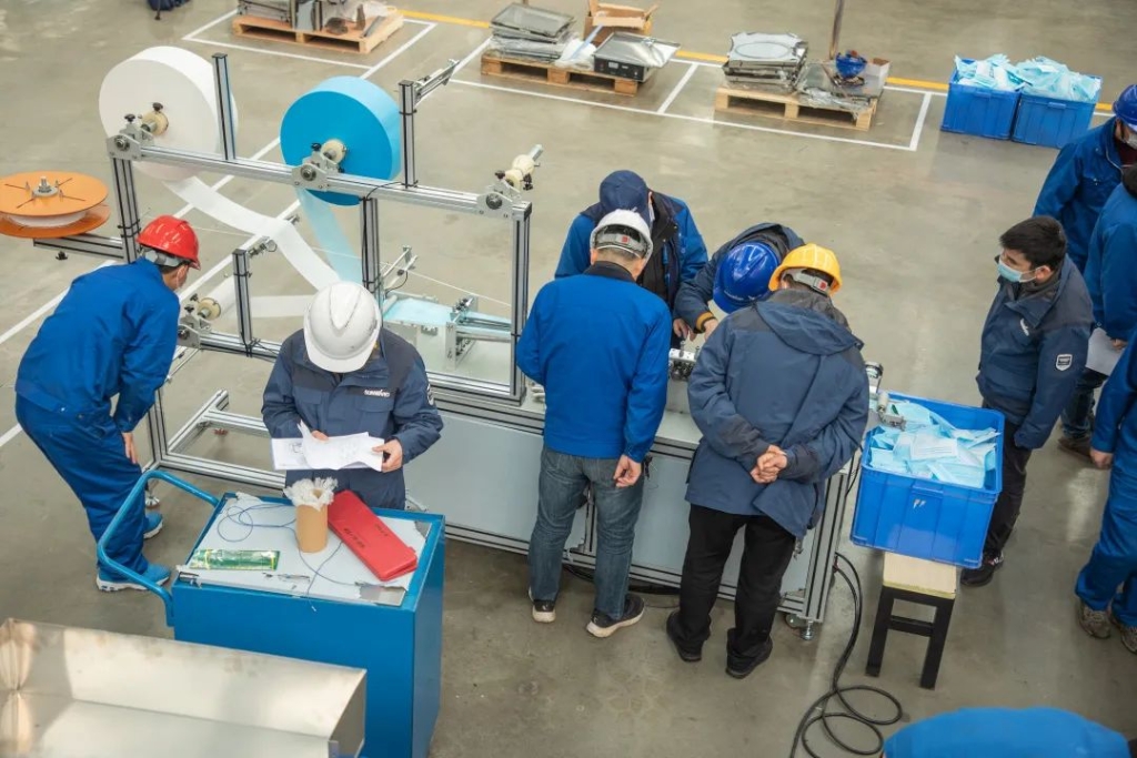 LETOU乐投智能首台口罩机交付客户