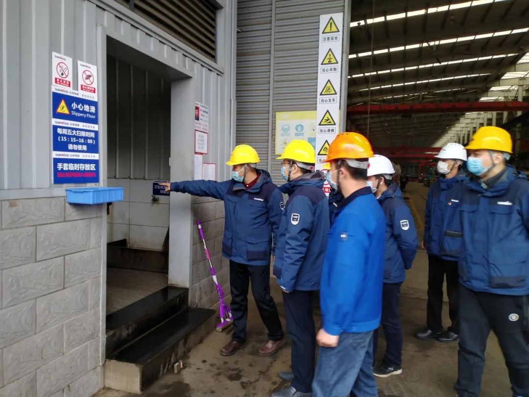 严抓情形清静，，，确保清静生产——总司理带队检查情形清静事情