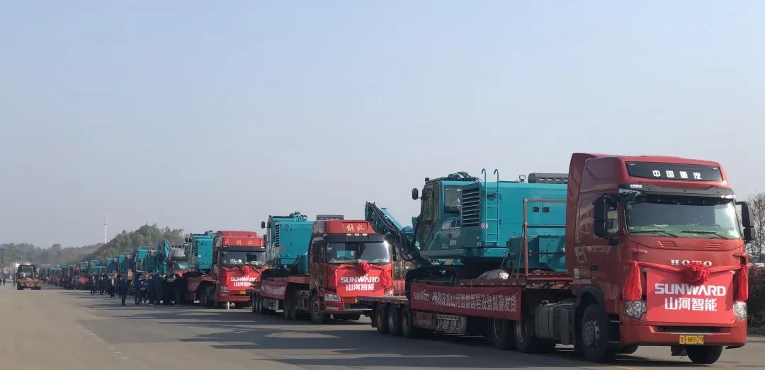 战“疫”喜报频传来！LETOU乐投智能凿岩、起重装备批量发车