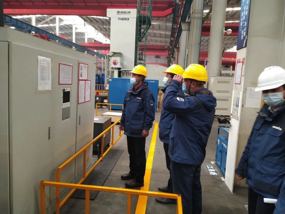 严抓情形清静，，，确保清静生产——总司理带队检查情形清静事情