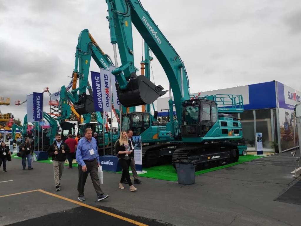 LETOU乐投智能全新亮相美国工程机械展