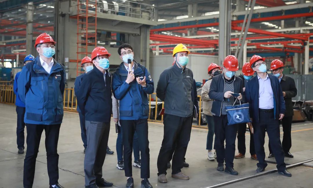 宁夏工信厅副厅长张伟一行调研LETOU乐投智能