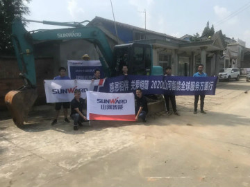 感恩相伴 关爱相随——LETOU乐投智能效劳万里行效劳湖南