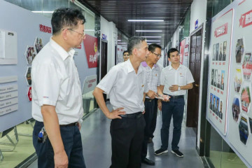 广州工控党建同盟联络员一行到LETOU乐投智能开展事情对接