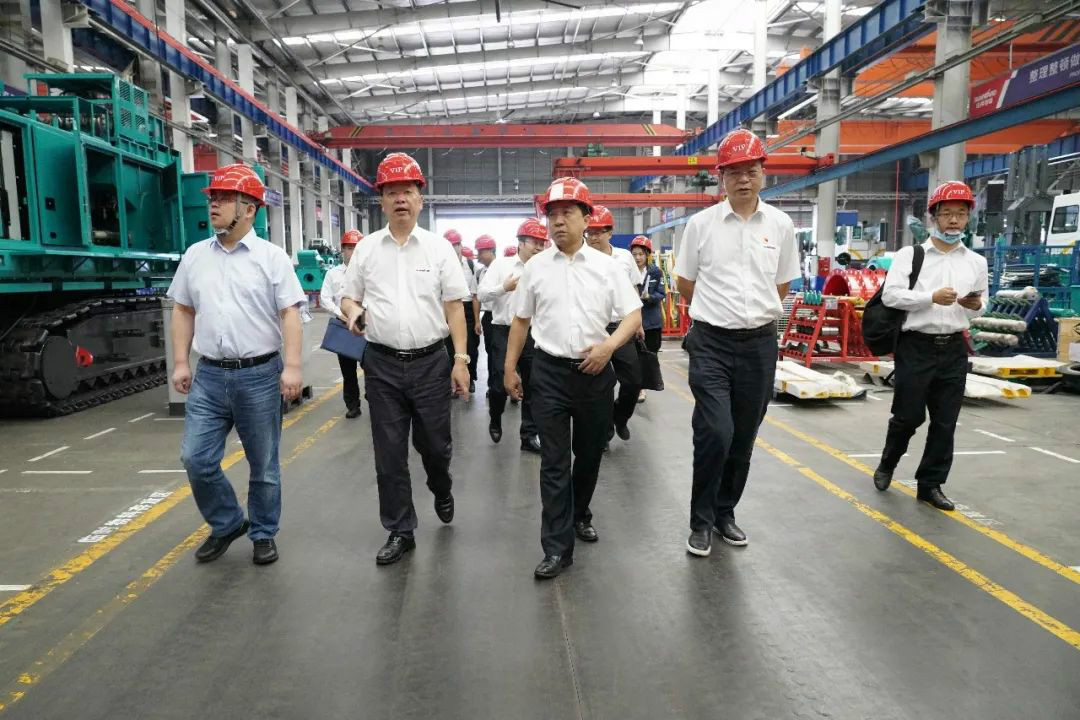 中铁装备赵华总司理莅临LETOU乐投智能交流