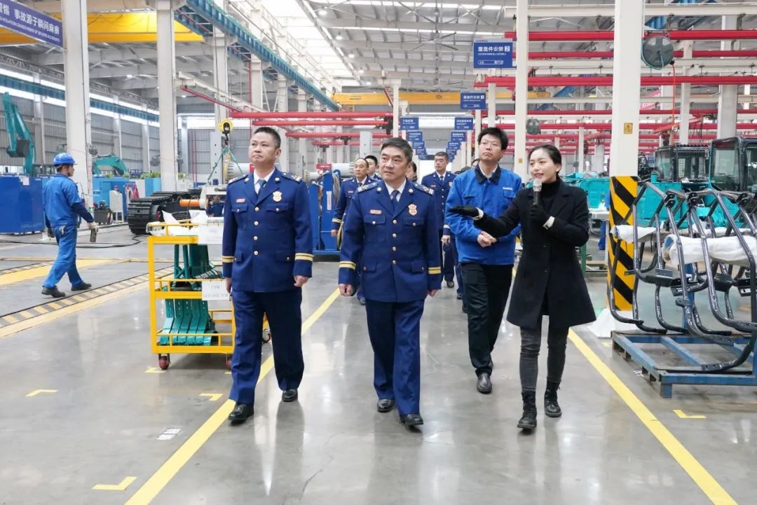 消防救援局考察LETOU乐投智能无人化应抢救援装备