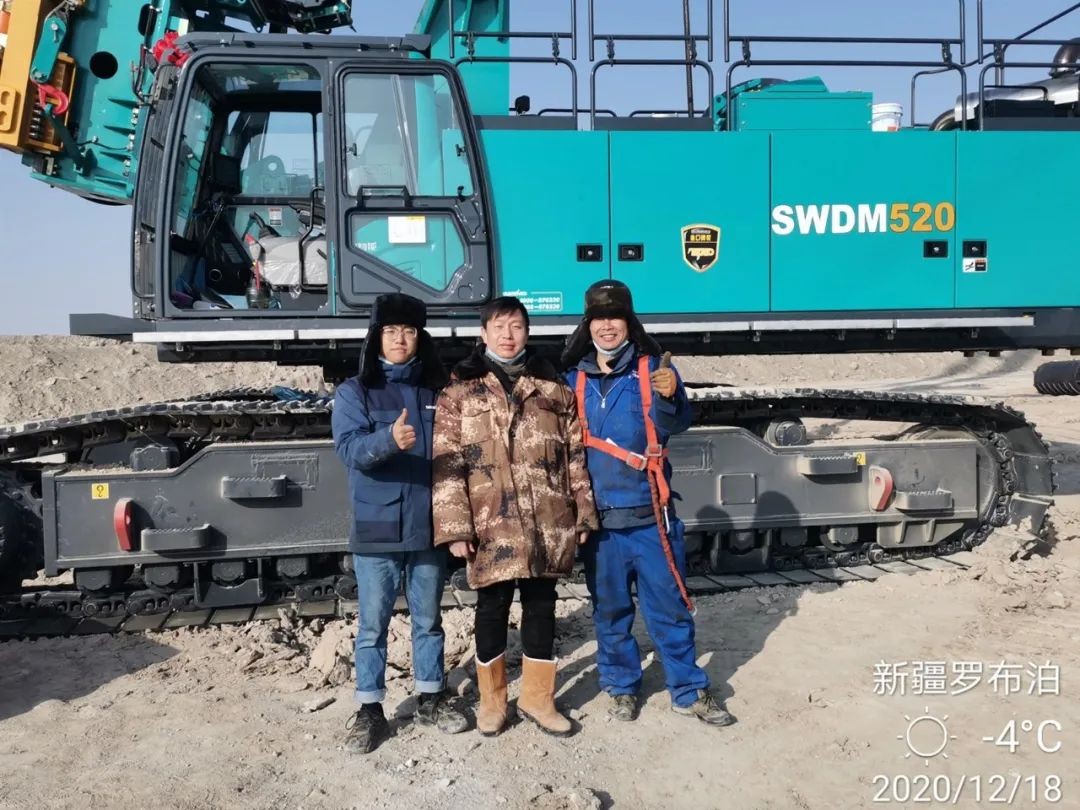 LETOU乐投旋挖钻机在“殒命之海”谱写新篇章