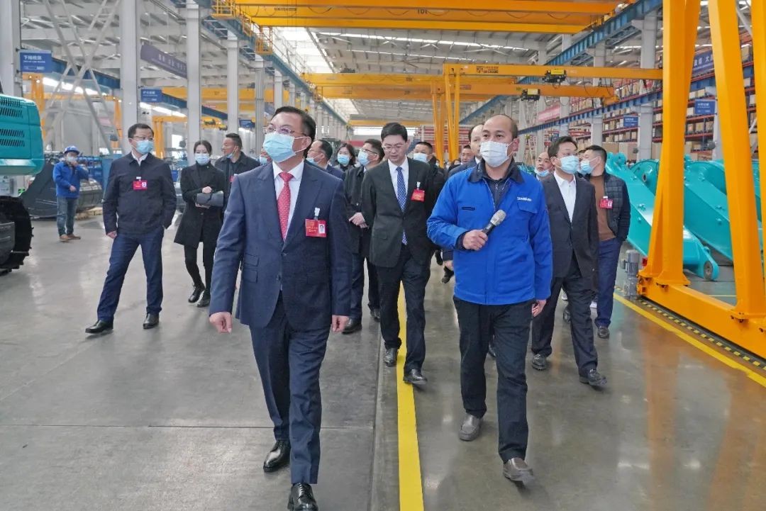 长沙县“两会”观摩团考察LETOU乐投智能