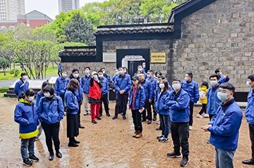 觅红色历史 践初心使命——LETOU乐投智能全体党员赴长沙党史馆开展主题党日活动