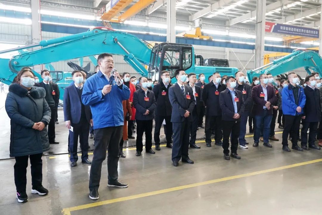 长沙县“两会”观摩团考察LETOU乐投智能