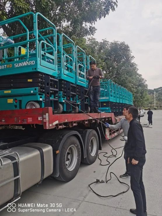 新年伊始，，，，，，，，LETOU乐投高机再次发货华南市场