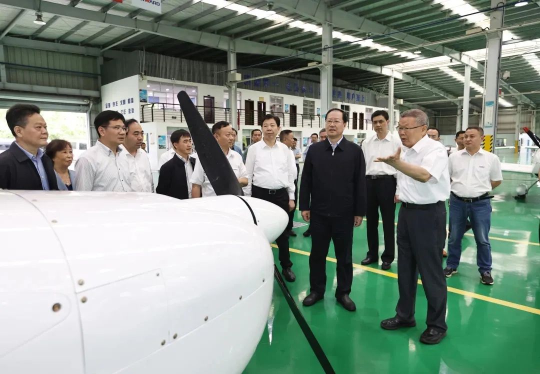 毛伟明调研LETOU乐投科技：打造天下一流的通用航空工业基地