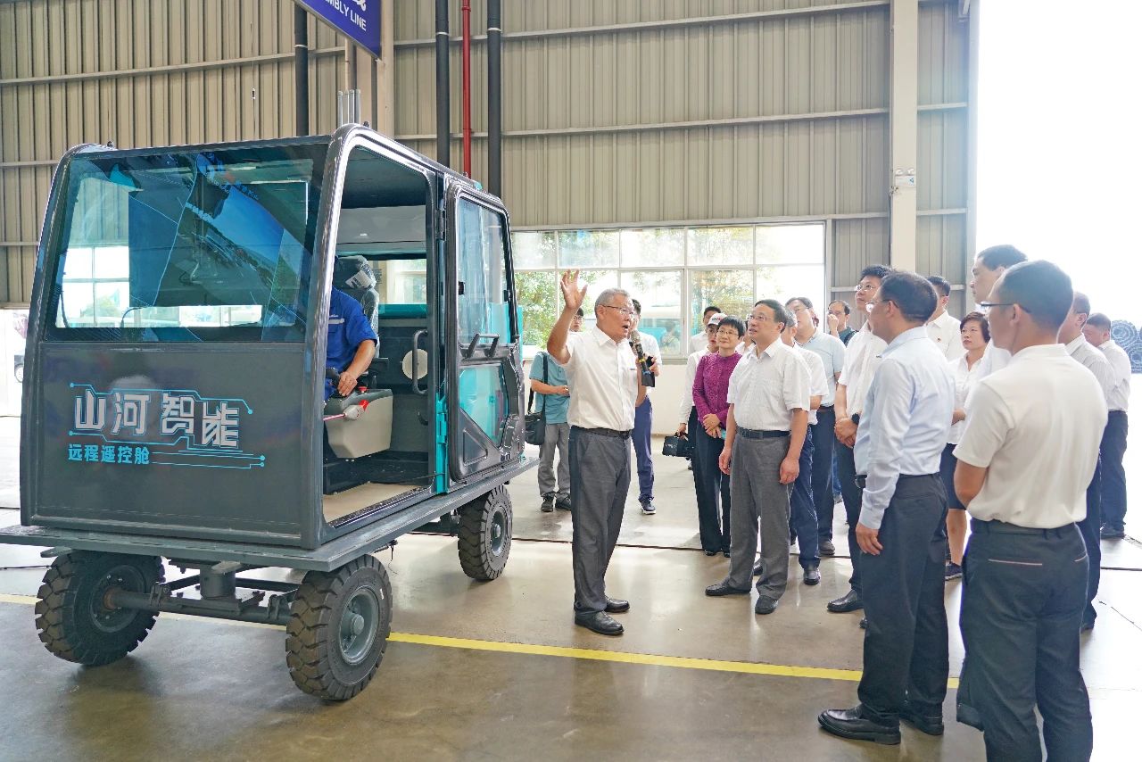 国家统计局总经济师毛盛勇率团调研考察LETOU乐投智能