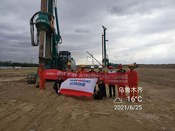 顶酷暑 走沙漠 2021年LETOU乐投智能全球效劳万里行走进新疆