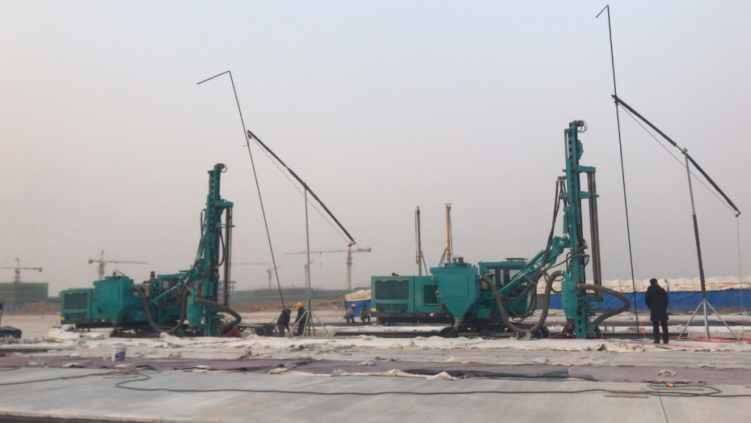 北京大兴机场，，，，LETOU乐投智能凿岩装备曾助力新手艺落地 | 百年风华筑漂亮LETOU乐投（2）