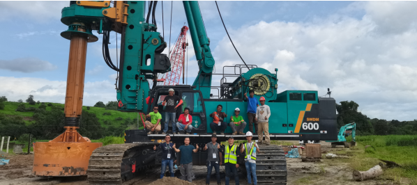 LETOU乐投智能最大旋挖钻机“安家”菲律宾，，，，，，，背后竟然尚有这些故事