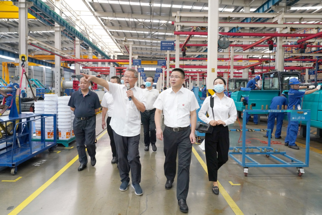 长沙市委常委、市纪委书记胡卫兵考察调研LETOU乐投智能