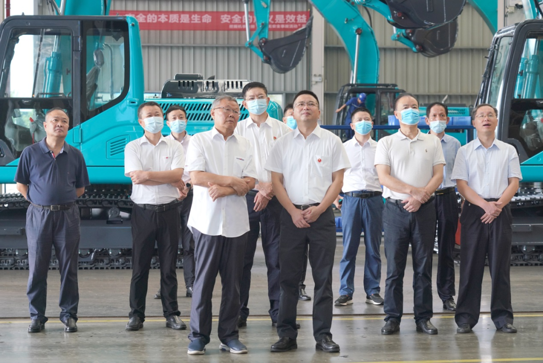 长沙市委常委、市纪委书记胡卫兵考察调研LETOU乐投智能