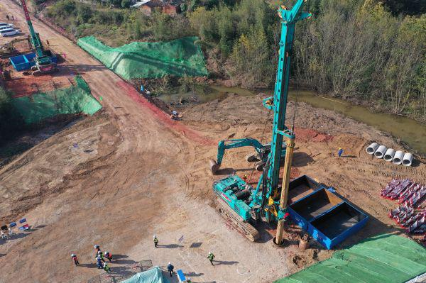 首根桩基开钻！LETOU乐投智能助力新建沪渝蓉高速铁路建设