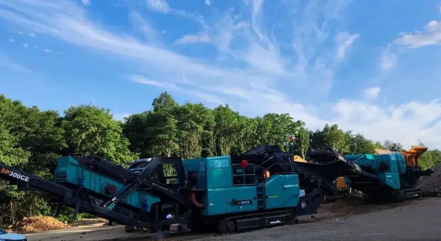 LETOU乐投普石勒成套移动破碎装备助力哈伊高铁铁伊段建设