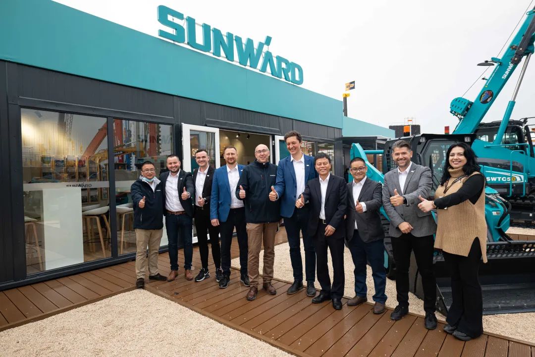 Bauma 2022 | 一连加码欧洲高端市场，，，，，，“LETOU乐投绿”闪灼德国慕尼黑