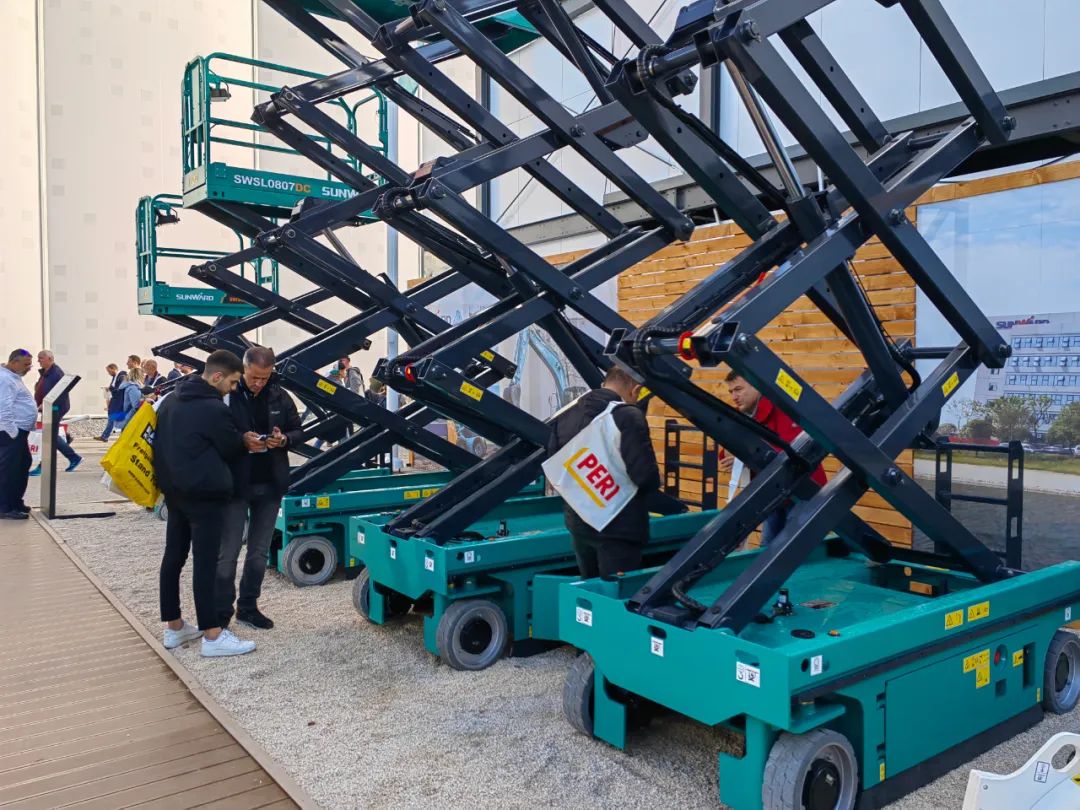 Bauma 2022 | 首次亮相，，，，，，，，LETOU乐投智能高空机械受热捧