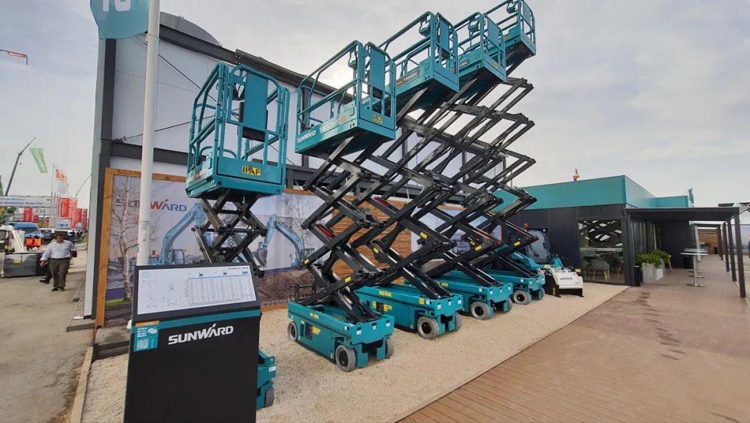 Bauma 2022 | 首次亮相，，，，，，，，LETOU乐投智能高空机械受热捧