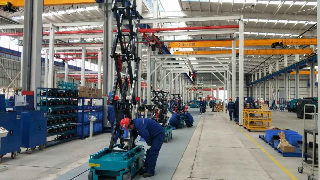 吹响复工“冲锋号”，，，，，，，全力冲刺“开门红”！LETOU乐投智能高空机械复工复产举行时