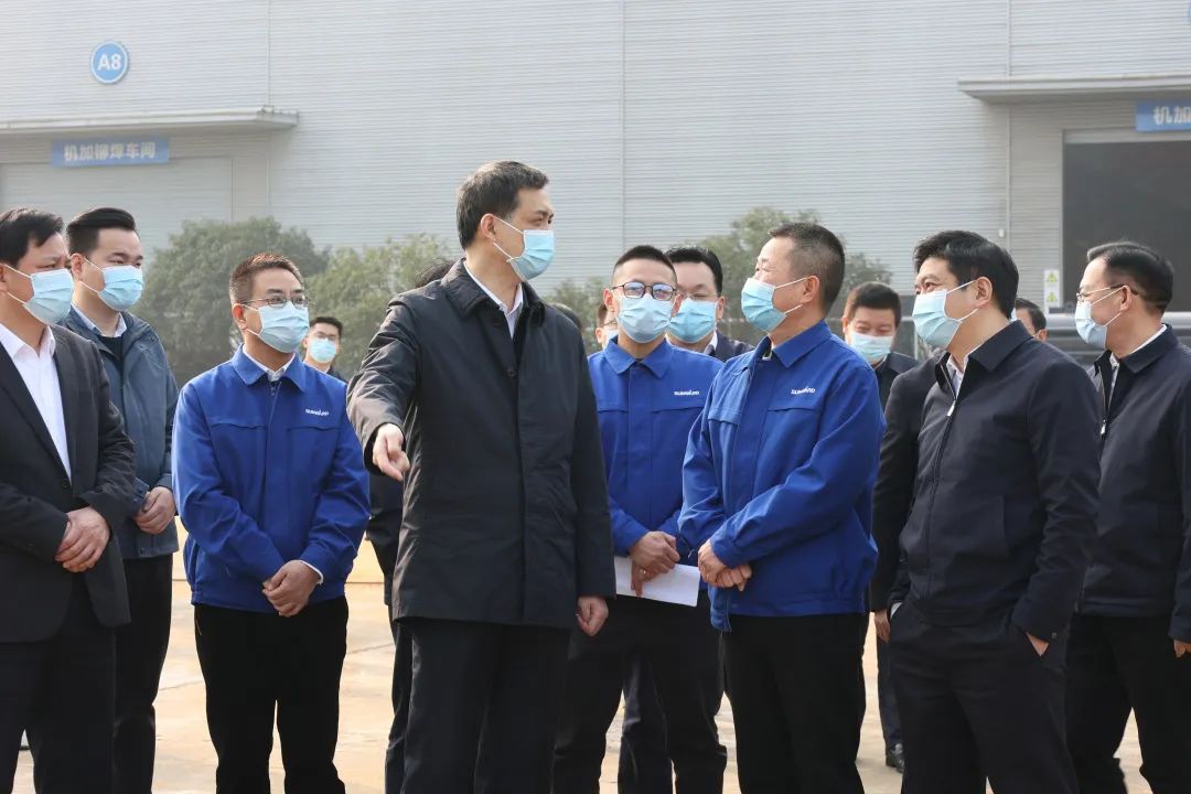 湖南省副省长周海兵调研LETOU乐投智能