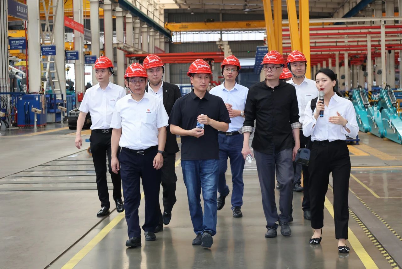 永青科技集团董事长胡晓东带队到访LETOU乐投智能