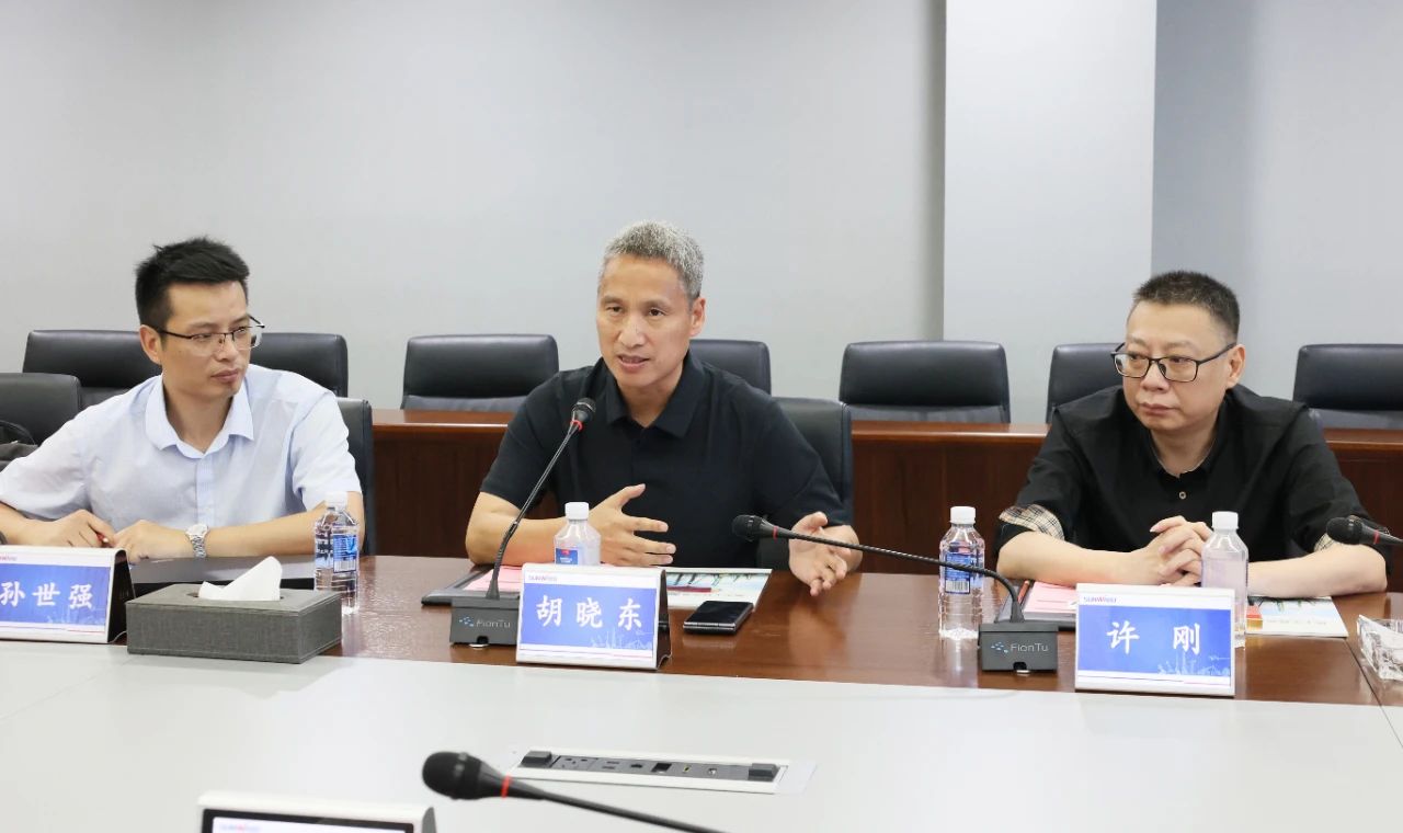 永青科技集团董事长胡晓东带队到访LETOU乐投智能