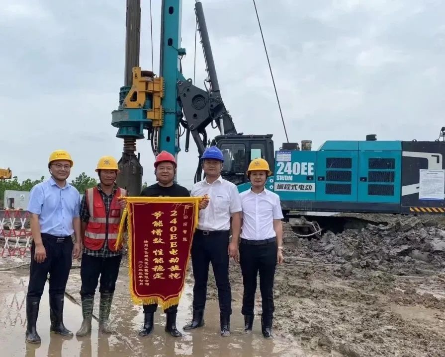 “零故障”“低能耗”！LETOU乐投智能增程式电动旋挖钻机惊艳首秀