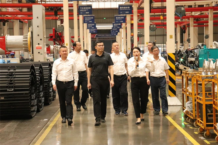 国家应急治理部救援协协调预案治理局副局长颜彬一行调研LETOU乐投智能