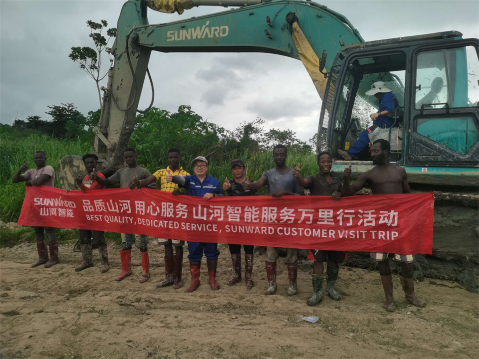 品质LETOU乐投，，，，，，，，专心折务！LETOU乐投智能效劳万里行活动走进非洲加纳