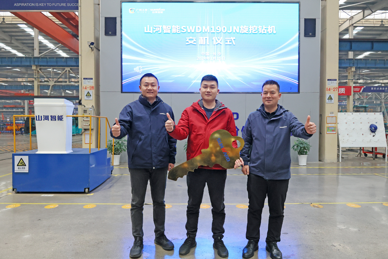 一连火热交付！LETOU乐投智能SWDM190JN旋挖钻机备受天下各地客户青睐