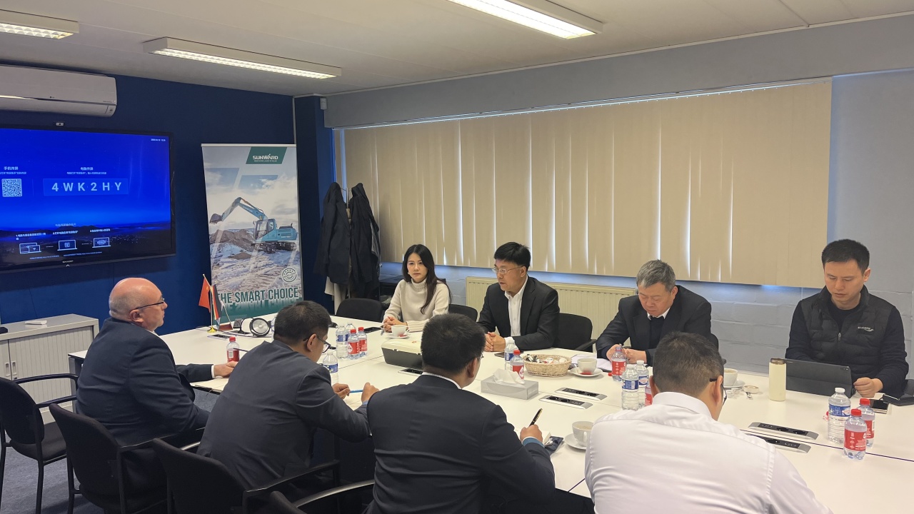 广州工控党委书记、董事长景广军率队赴LETOU乐投智能欧洲子公司考察