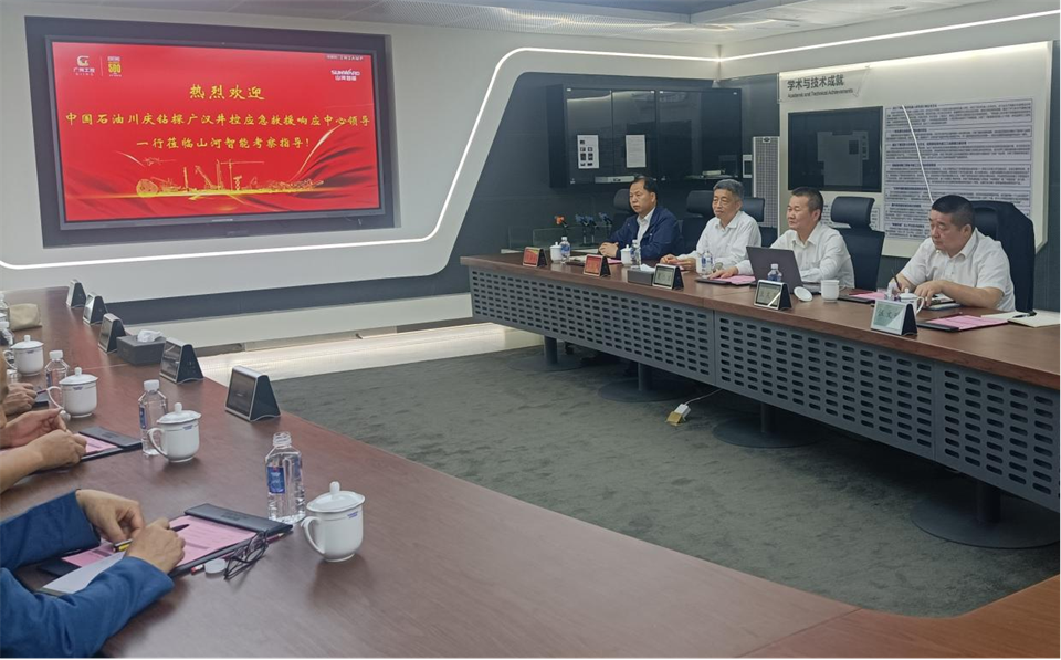 国家油气田井控应抢救援川庆队庞平一行调研LETOU乐投智能