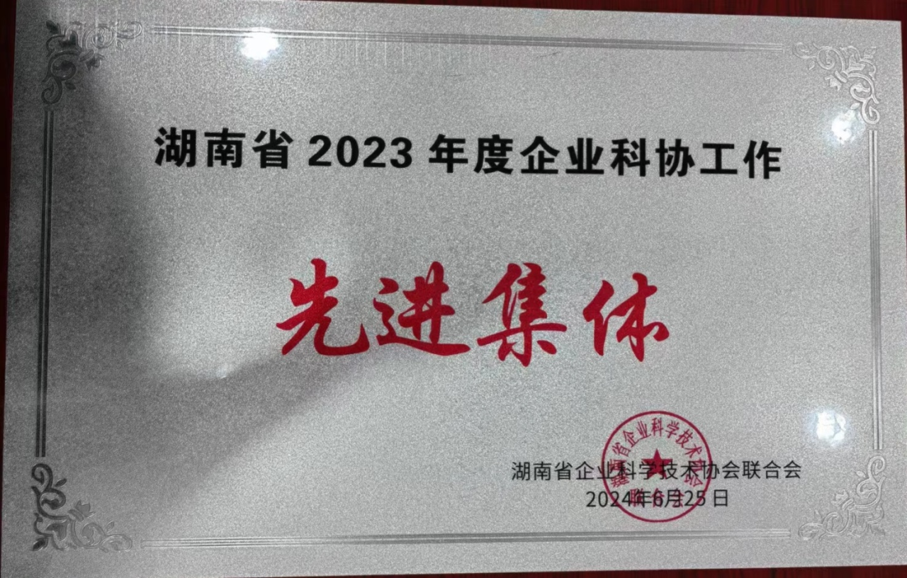LETOU乐投智能科协荣获湖南省2023年度“企业科协事情先进整体”