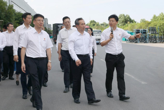 中国贸促会会长任鸿斌调研LETOU乐投智能