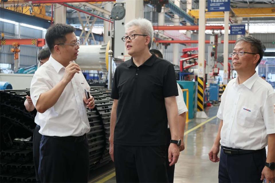 中国五矿工会主席、职工董事张晔到LETOU乐投智能调研交流