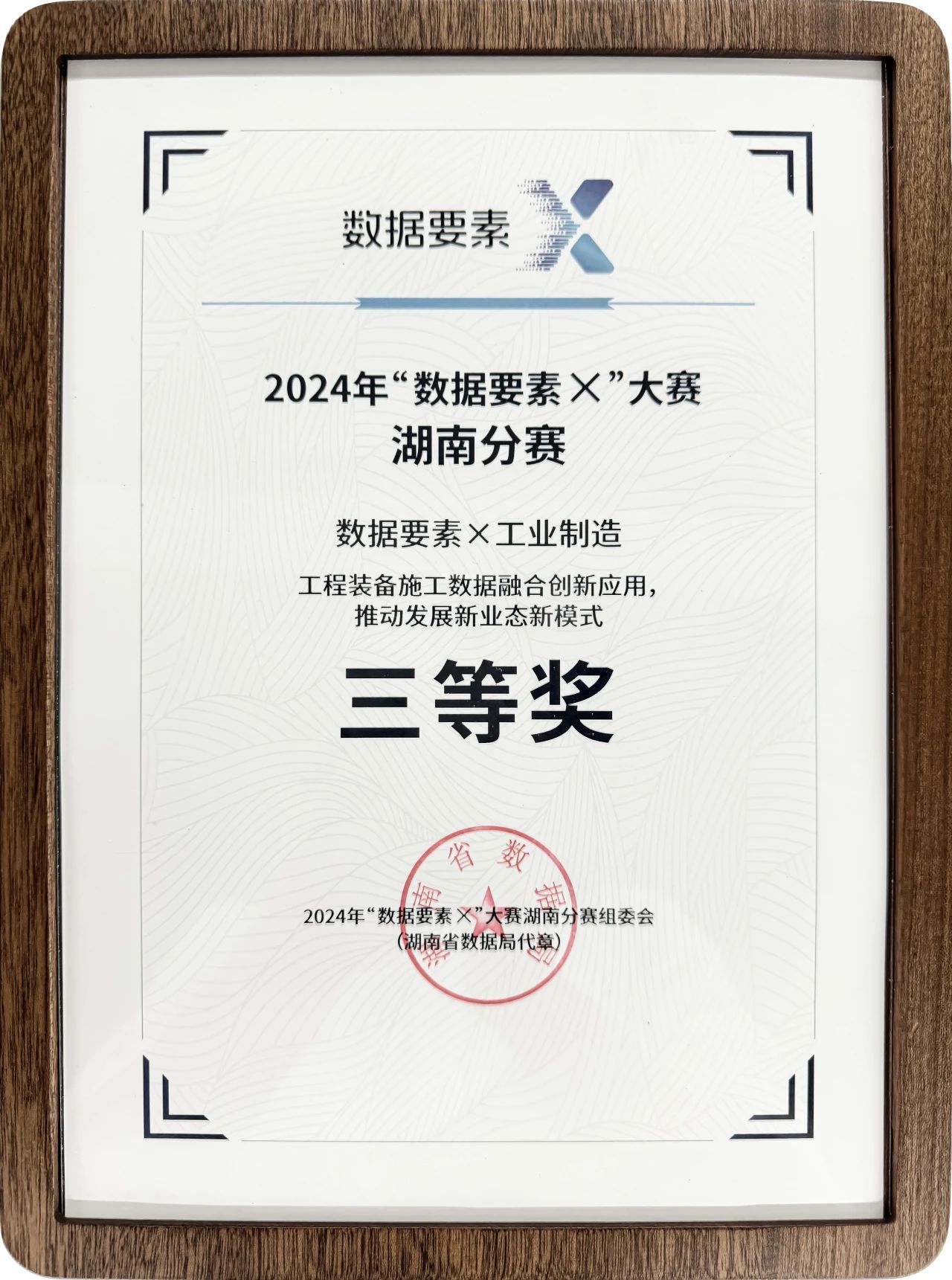 LETOU乐投智能荣获2024年“数据要素×”大赛湖南赛区三等奖