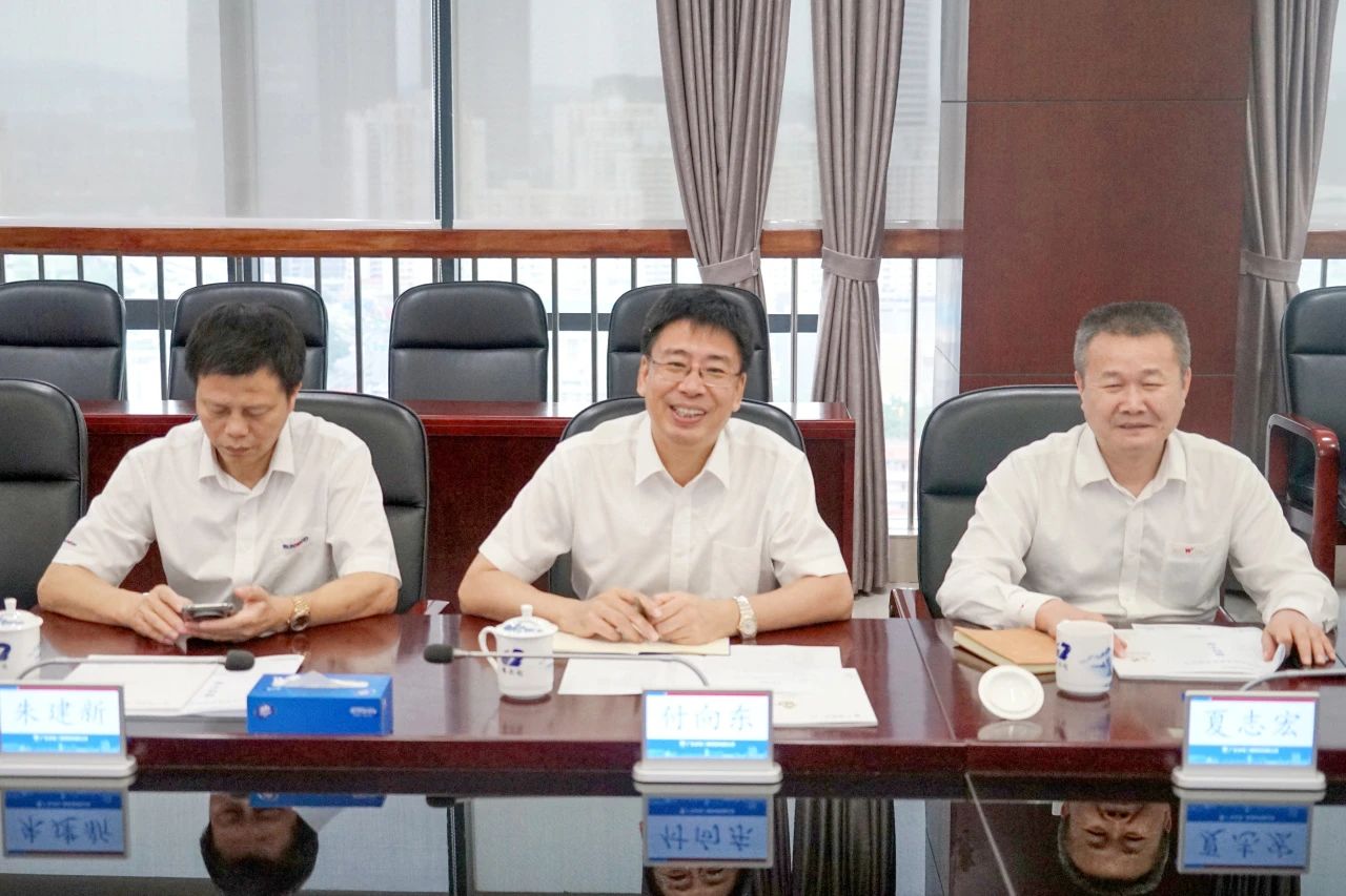 LETOU乐投智能董事长付向东率队造访广东水电二局，，，，，，，深化相助同营生长