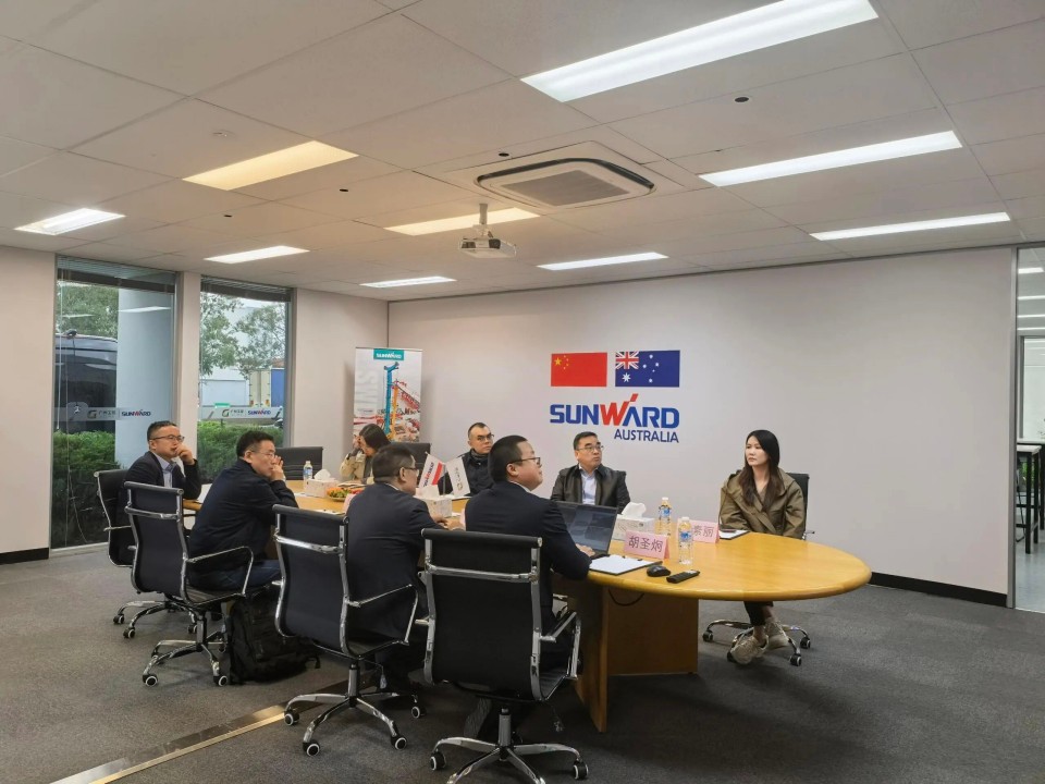 广州工控集团总司理王福铸率队考察LETOU乐投智能澳大利亚子公司